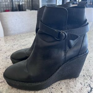Pierre Hardy Black Ankle Boots